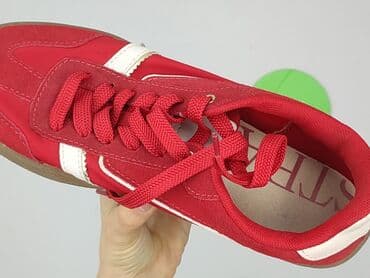 stradivarius pomarańczowe buty na obcasie: Stradivarius, Sneakersy damskie, 38 — 4