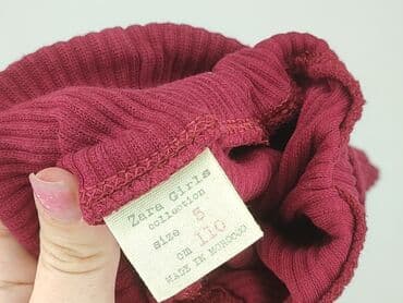 sweterek z koszula: Sweater, Zara, 4-5 years, 104-110 cm, condition - Very good — 5