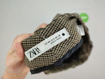 czerwone spodnie z wysokim stanem zara: Zara, Chinosy dla mężczyzn, rozmiar L — 4