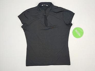 bluzki czarne basic: Bluzka damska, rozmiar M — 2