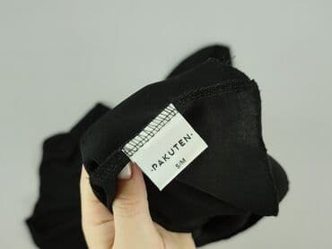 czarna sukienka ze srebrnymi wstawkami: Pakuten, Sukienka damska, S — 4