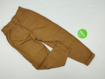 czerwone spodnie cargo: Bershka, Spodnie cargo damskie, S — 3