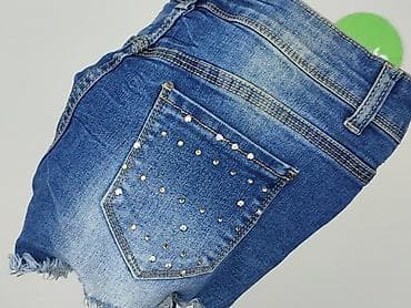 shiny design denim: Szorty damskie, rozmiar M — 4