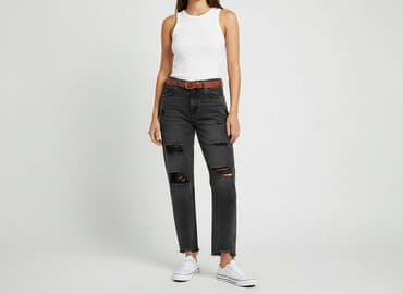 pull and bear jeansy damskie: PULL&BEAR, Jeansy damskie, rozmiar M — 7