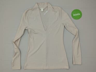 bluzki trykotowe damskie: H&M Basic, Bluzka damska, S — 2