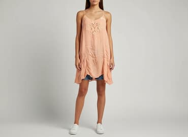 sukienki na wesele długie z gorsetem: Sukienka damska, rozmiar S — 6