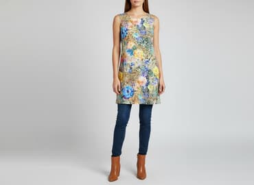 sukienki z rozkloszowanym dołem: Sukienka damska, rozmiar S — 1