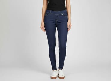 legginsy jeans push up: Legginsy Eleganckie damskie, rozmiar M — 6
