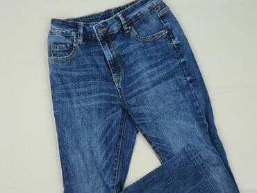 czarne spodnie damskie stradivarius: Jeans for women, size S (EU 36) — 1