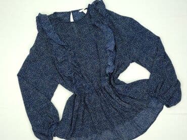 granatowe bluzki: H&M, Bluzka damska, rozmiar M — 2