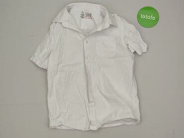 koszulki basic uniqlo: Koszula 13 lat, stan - Bardzo dobry, wzór - Jednolity kolor, kolor - Biały — 2