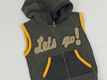 kapcie inblu ccc: Vest, 6-9 months, condition - Good — 1