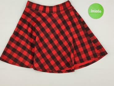 plisowane spódnice w kratę mini: Women`s skirt, size S (EU 36) — 3