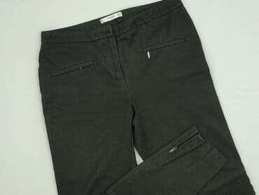 spodnie z wysokim stanem dla wysokich: Mango, Spodnie materiałowe damskie, M — 1