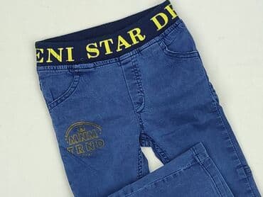 modne sukienki dżinsowe: Jeans, Niebieski Księżyc, 1.5-2 years, 92, condition - Very good — 1