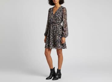 reserved sukienka w kwiaty midi: Reserved, Sukienka damska, rozmiar M — 8