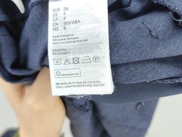 spodnie hello kitty piżama h m: H&M, Spodnie materiałowe damskie, rozmiar S — 5