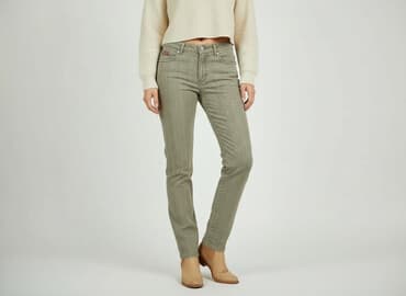 jeansy carrot co to znaczy: Jeansy damskie, rozmiar L — 6