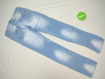 spodnie jeansy plus size: Jeansy damskie, M — 3