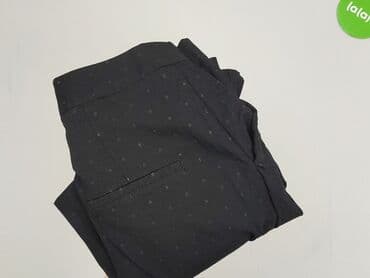 spodnie serduszka by o la la czarne: Cotton Club, Spodnie materiałowe damskie, rozmiar S — 6