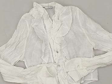 bialy: Zara, Koszula damska, rozmiar S — 1