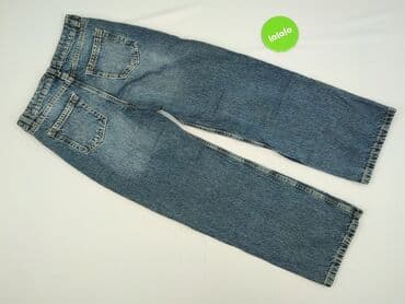 bershka spodnie zebra: Spodnie jeansowe, 12 lat, 146/152, stan - Bardzo dobry — 3