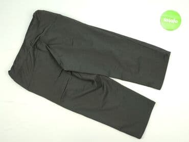 legginsy woskowane wysoki stan: Material trousers for women, size L (EU 40) — 3