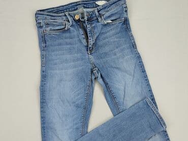 jeansy plus size wysoki stan: DENIM JEANS, Jeansy damskie, rozmiar L — 1