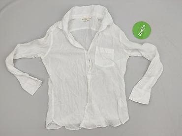 biale trampki hm: H&M L.O.G.G., Koszula damska, rozmiar M — 2