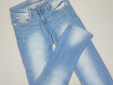 spodnie jeansy plus size: Jeansy damskie, M — 1