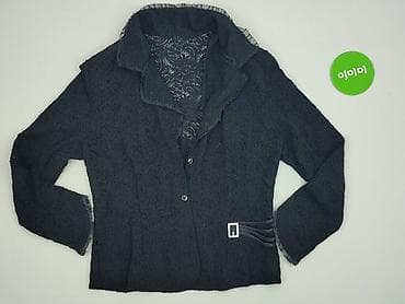 pull and bear kurtka czarna: Marynarka damska, rozmiar M — 2