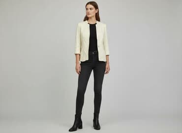 koszulka pod marynarkę damska: Marynarka damska, rozmiar M — 6