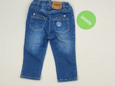 spodnie do kosza: Spodnie jeansowe, 6-9 miesięcy, stan - Bardzo dobry — 3