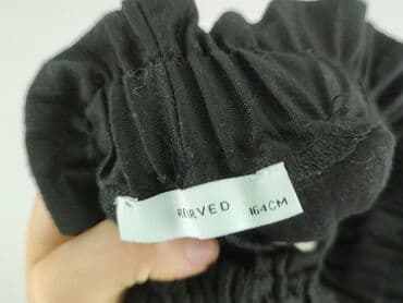 spodnie woskowane czarne: Other children's pants, Reserved, 14 years, 164, condition - Very good — 4