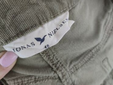 spodnie joggery moro damskie: Spodnie materiałowe damskie, L — 5