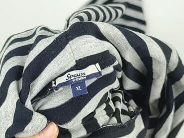 pięć lat w paski bluza w paski swiat: Bluza z kapturem damska, rozmiar XL — 5