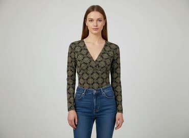 body czarne damskie zara: Body damskie, rozmiar S — 7