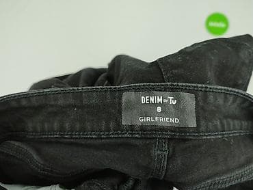 jeans girlfriend: Tu, Jeansy damskie, rozmiar S — 4