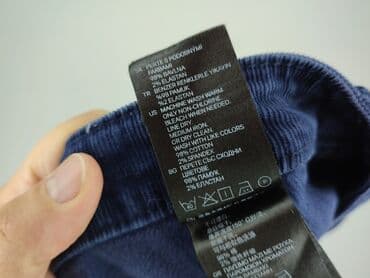 legginsy woskowane wysoki stan: H&M, Jeansy damskie, rozmiar S — 5