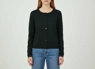 wzór na sweter piórkowy: Kardigan damski, S — 6