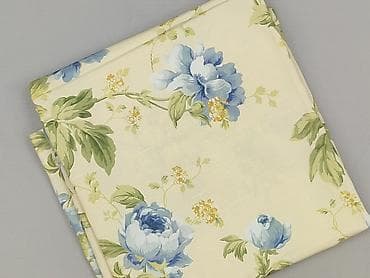 zasłony używane: Zasłony w kwiaty – komplet - Wzór: duże, malowane peonie i gałązki w — 1