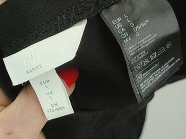 spódnice z prostokąta na gumce: H&M, Спідниця жіноча, розмір L — 4