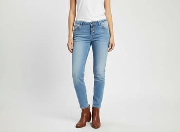 legginsy terranova: Terranova, Jeansy damskie, rozmiar M — 6