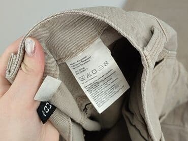 spodnie dresowe z napisami: H&M, Cargo for women, size 2XS (EU 32) — 5