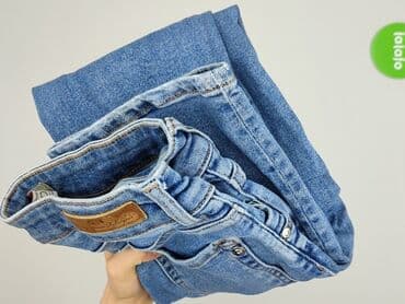 srebrne jeansy: Jeans for women, size S — 6