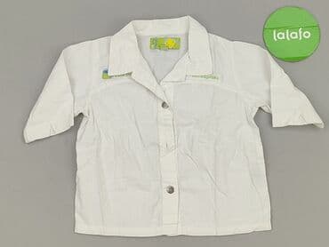 obcisłe koszulki: Shirt 2-3 years, condition - Very good, pattern - Monochromatic, color - White — 2