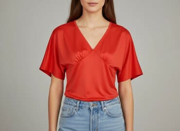 czerwona sukienka orsay: Orsay, Bluzka damska, rozmiar L — 8