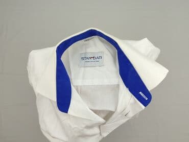 woskowane spodnie mango: Shirt 12 years, condition - Very good, pattern - Without pattern, color - White — 6