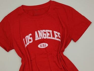 koszulka los angeles na plecach: Shein, T-shirt damski, rozmiar S — 2
