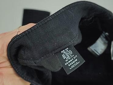 cargo bershka: Spodnie jeansowe, H&M, 12 lat, 146, stan - Bardzo dobry — 4